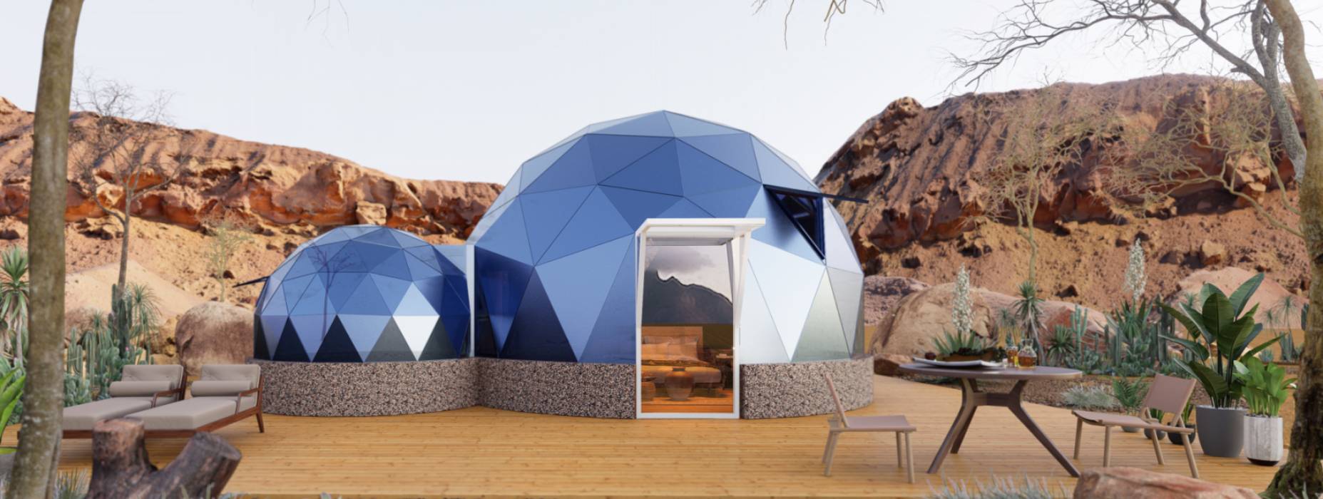 泉港区球形智能光伏玻璃星空房